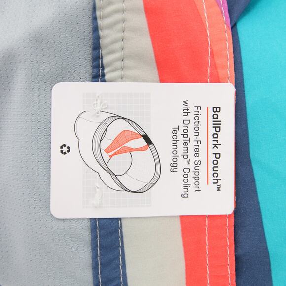 SAXX Betawave Swim Trunks Multicolor Striped Board Shorts Quick Dry Size 38 NWT - Picture 13 of 15